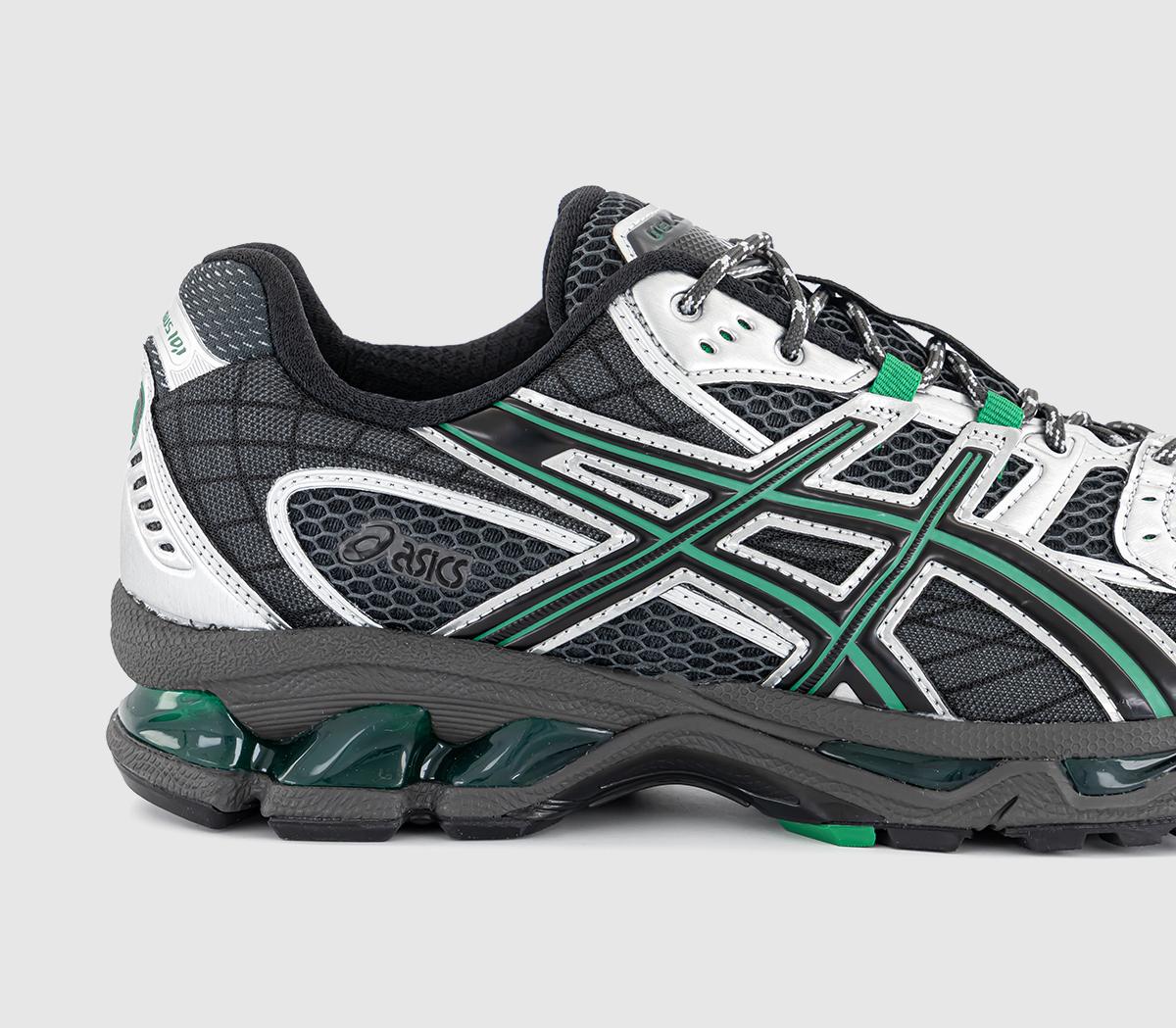 ASICS Gel-nimbus 10.1 Trainers Obsidian Grey Green Basil - Men's