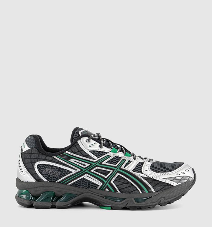 ASICS Gel-nimbus 10.1 Trainers Obsidian Grey Green Basil