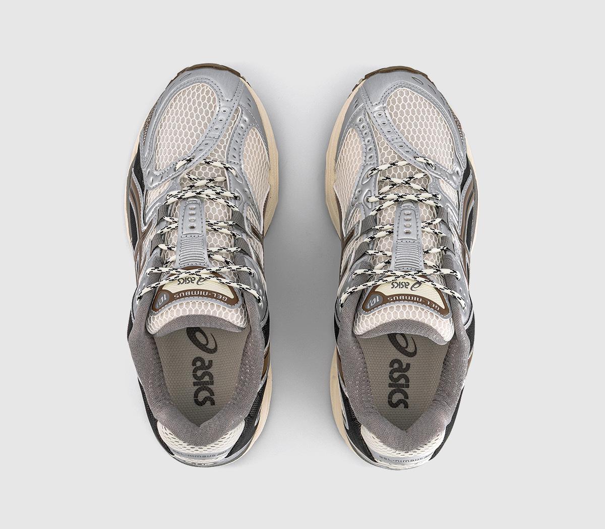 ASICSGel-Nimbus 10.1 TrainersCream Pure Silver