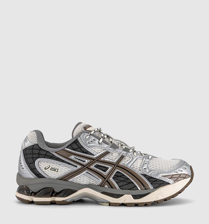 ASICS Gel-Nimbus 10.1 Trainers Cream Pure Silver