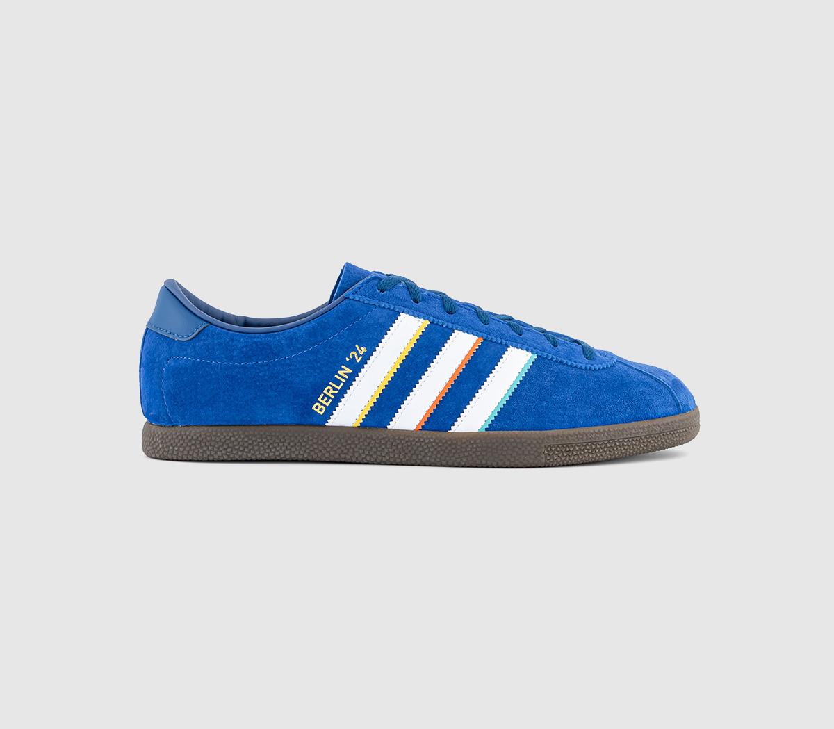 adidas Berlin 24 Trainers Blue White Dark Marine Men s Trainers