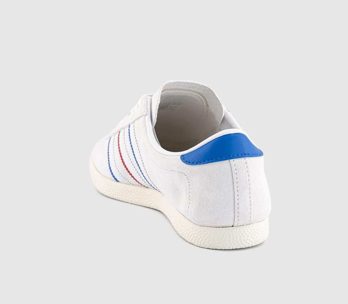 adidasRotterdam 00 TrainersWhite Bluebird Better Scarlet