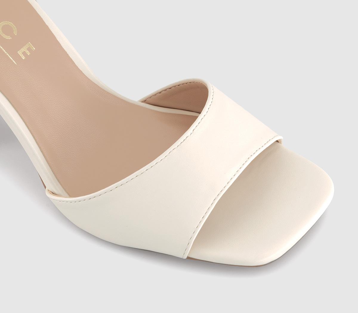 OFFICEMarine- Double Strap Block Heels OFFICEMarine- Double Strap Block HeelsOff White