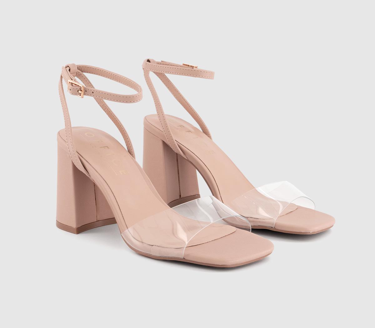 OFFICEMarine Double Strap Block Heels OFFICEMarine Double Strap Block HeelsBeige