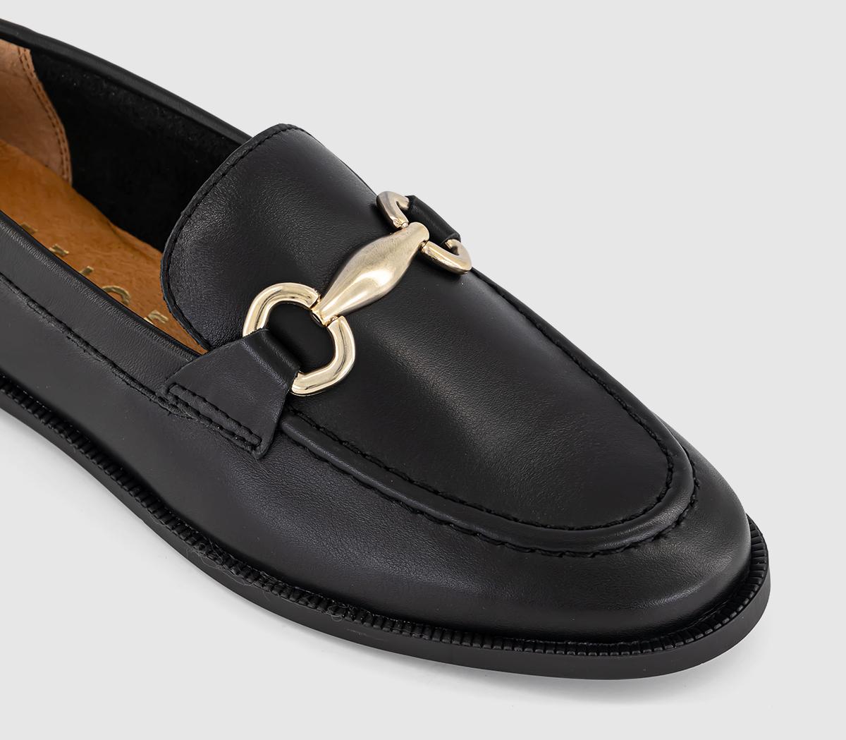 OFFICEFinch Snaffle Trim LoafersBlack Leather
