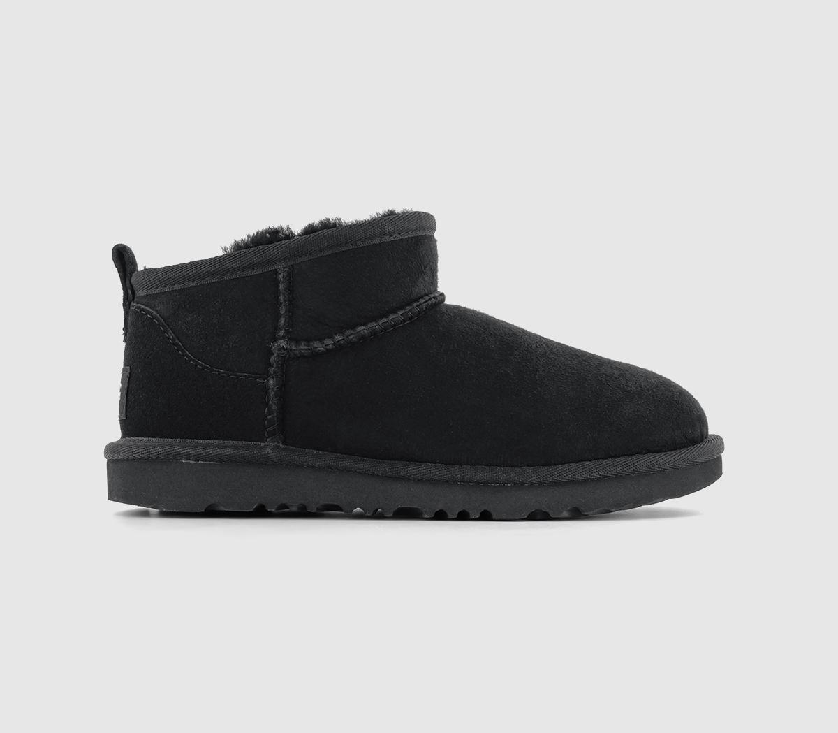 UGGClassic Ultra Mini Boots Kids UGGClassic Ultra Mini Boots KidsBlack