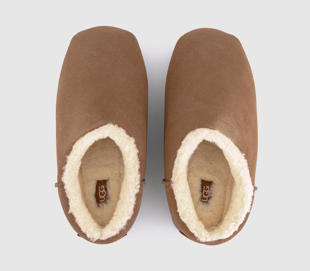 UGG Pumped Slides Chestnut - Women's Ankle Boots