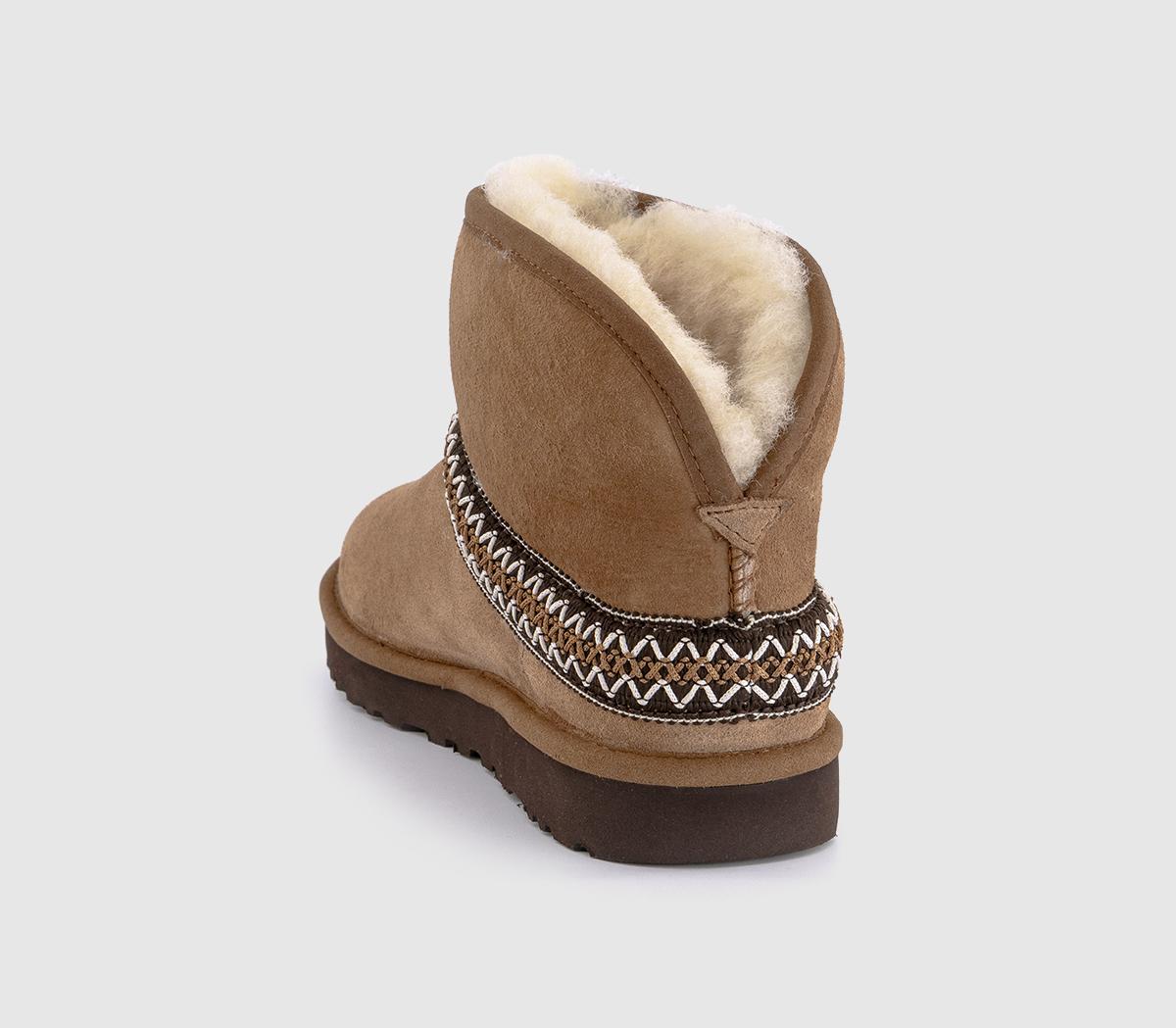 UGGClassic Mini Crescent BootsChestnut