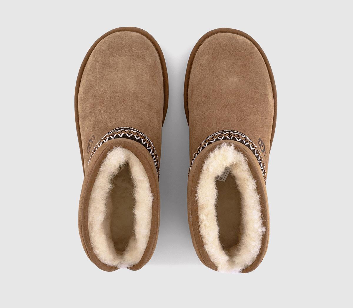 UGGClassic Mini Crescent BootsChestnut