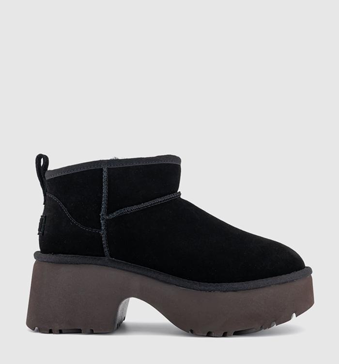 UGG Classic Ultra Mini New Heights Boots Black