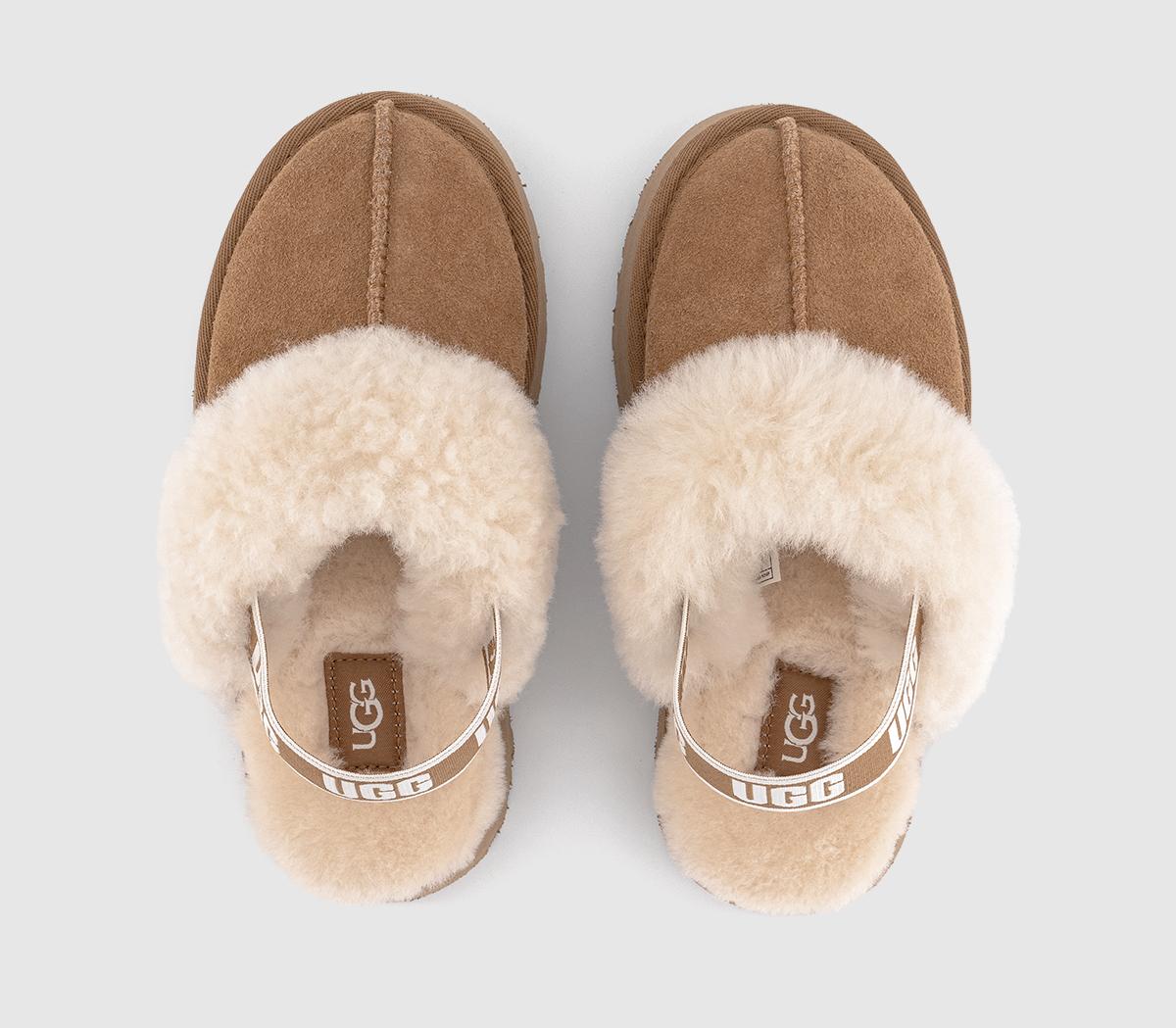 UGGFunkette Kids SlippersChestnut