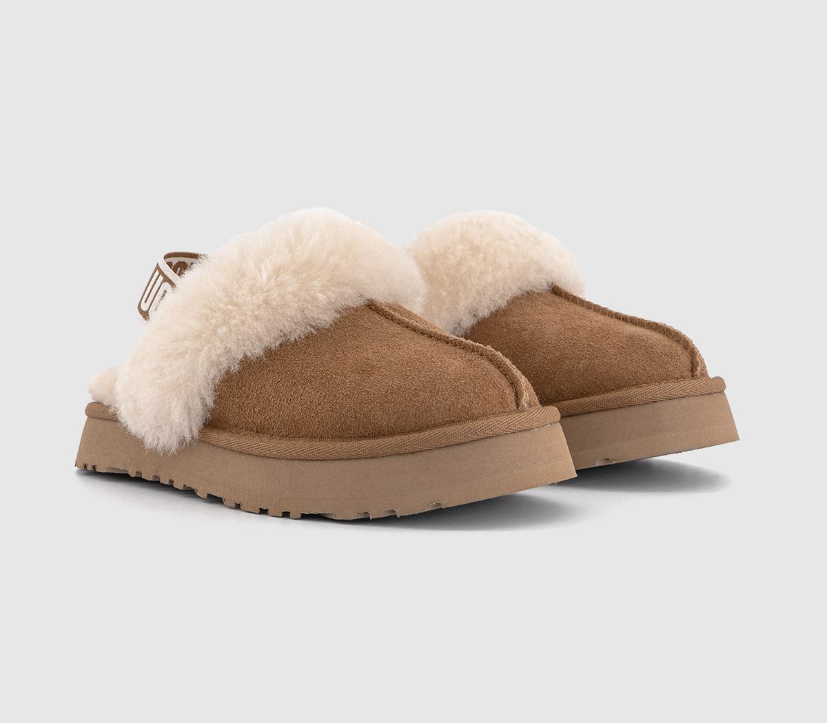 UGGFunkette Kids SlippersChestnut