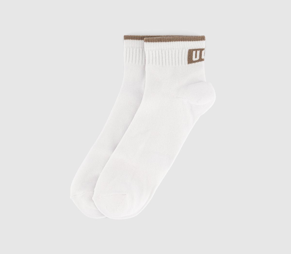 UGGPolly Ankle Socks UGGPolly Ankle SocksWhite Caribou
