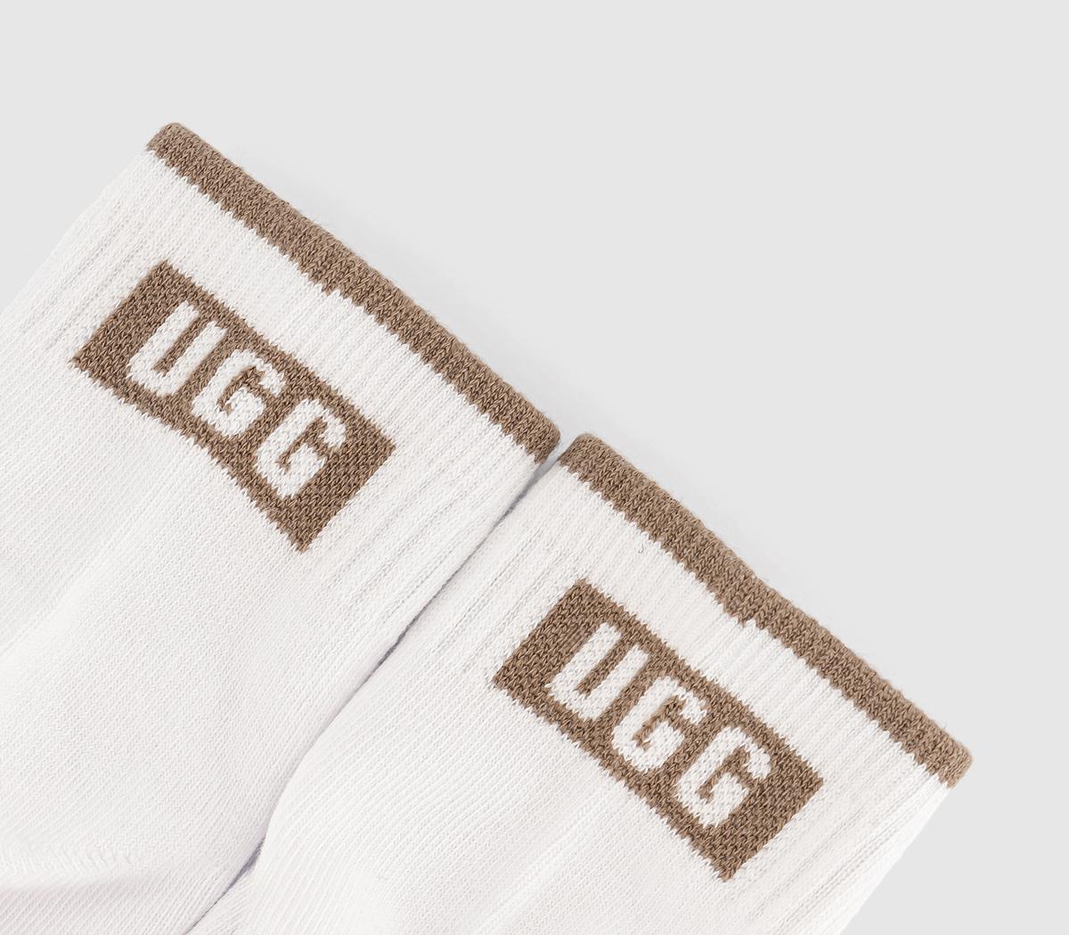 UGGPolly Ankle Socks UGGPolly Ankle SocksWhite Caribou