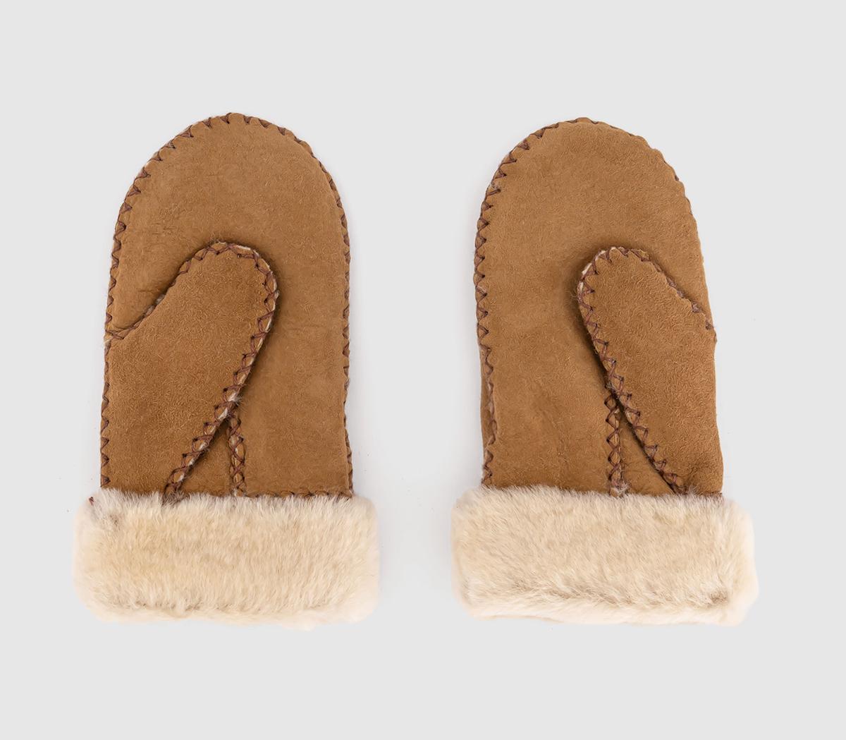 UGGKids Sheepskin Mittens UGGKids Sheepskin MittensChestnut