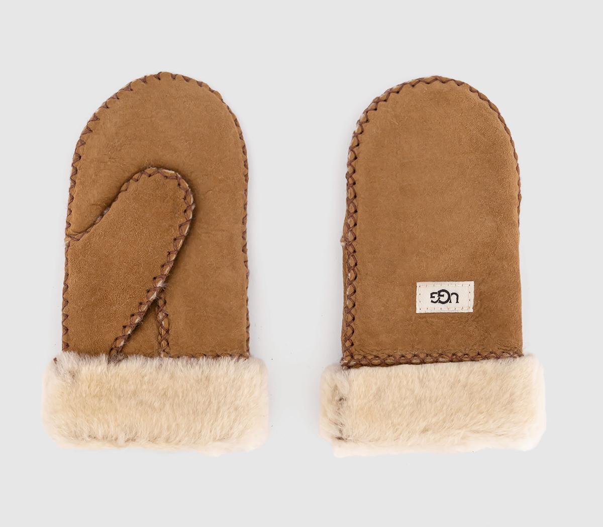 UGGKids Sheepskin Mittens UGGKids Sheepskin MittensChestnut