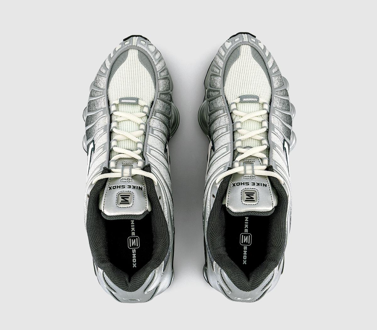 靴 NIKE W SHOX TL /LLIC SILVER-WHITE Nike Shox TL Men's Shoes. Nike ZA