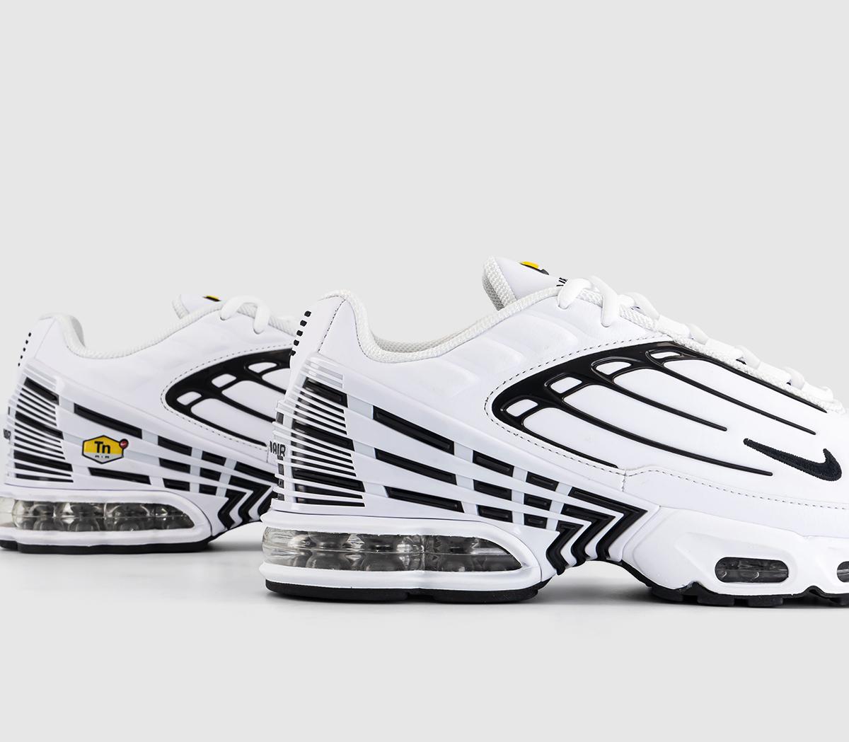 Black and white mens 'air max plus best sale