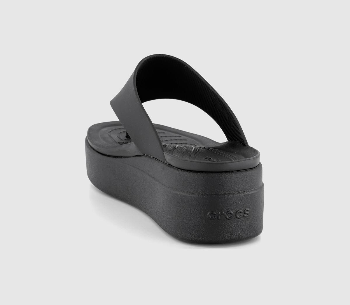 CrocsBrooklyn Flip Flops CrocsBrooklyn Flip FlopsBlack