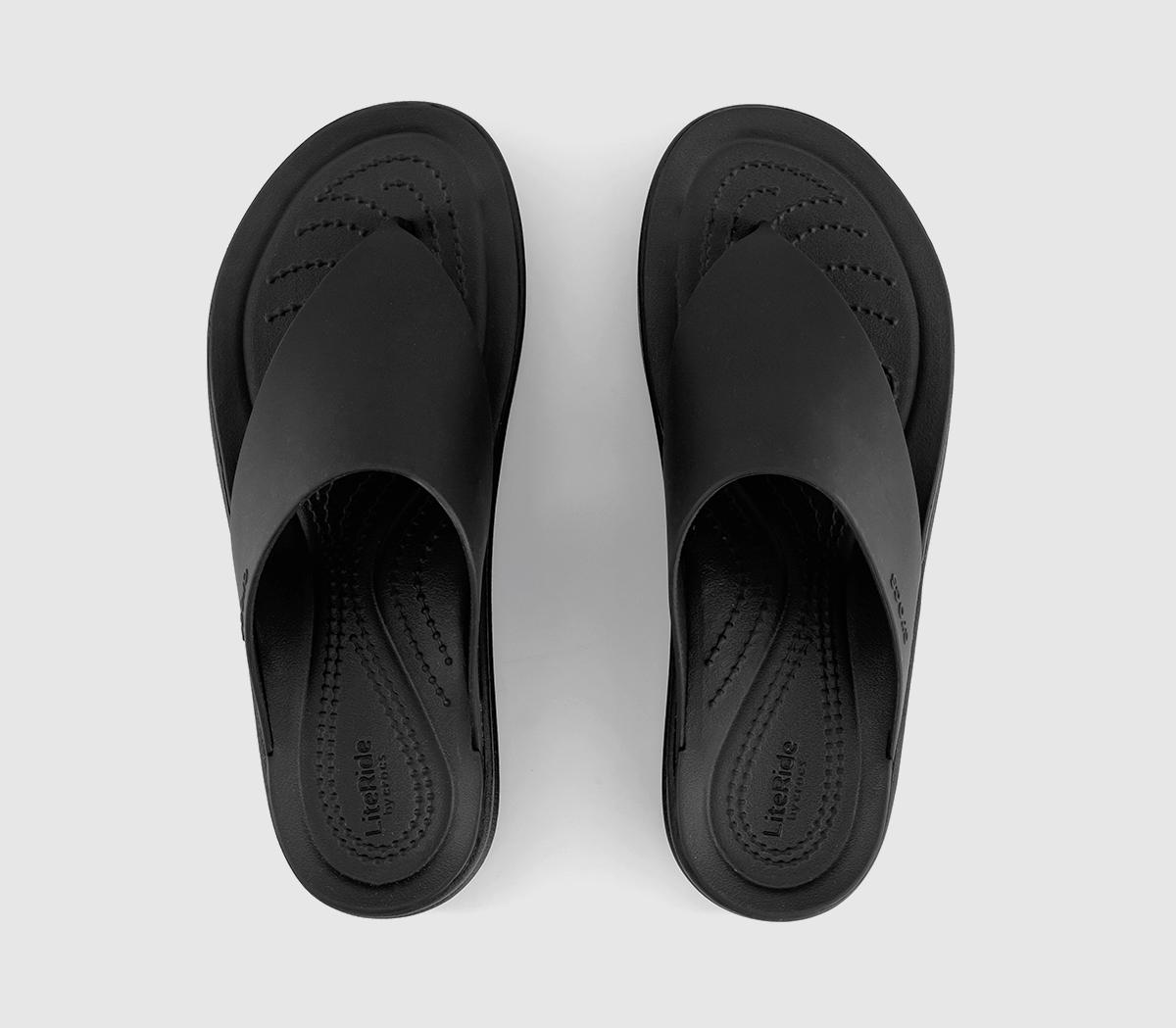 CrocsBrooklyn Flip Flops CrocsBrooklyn Flip FlopsBlack
