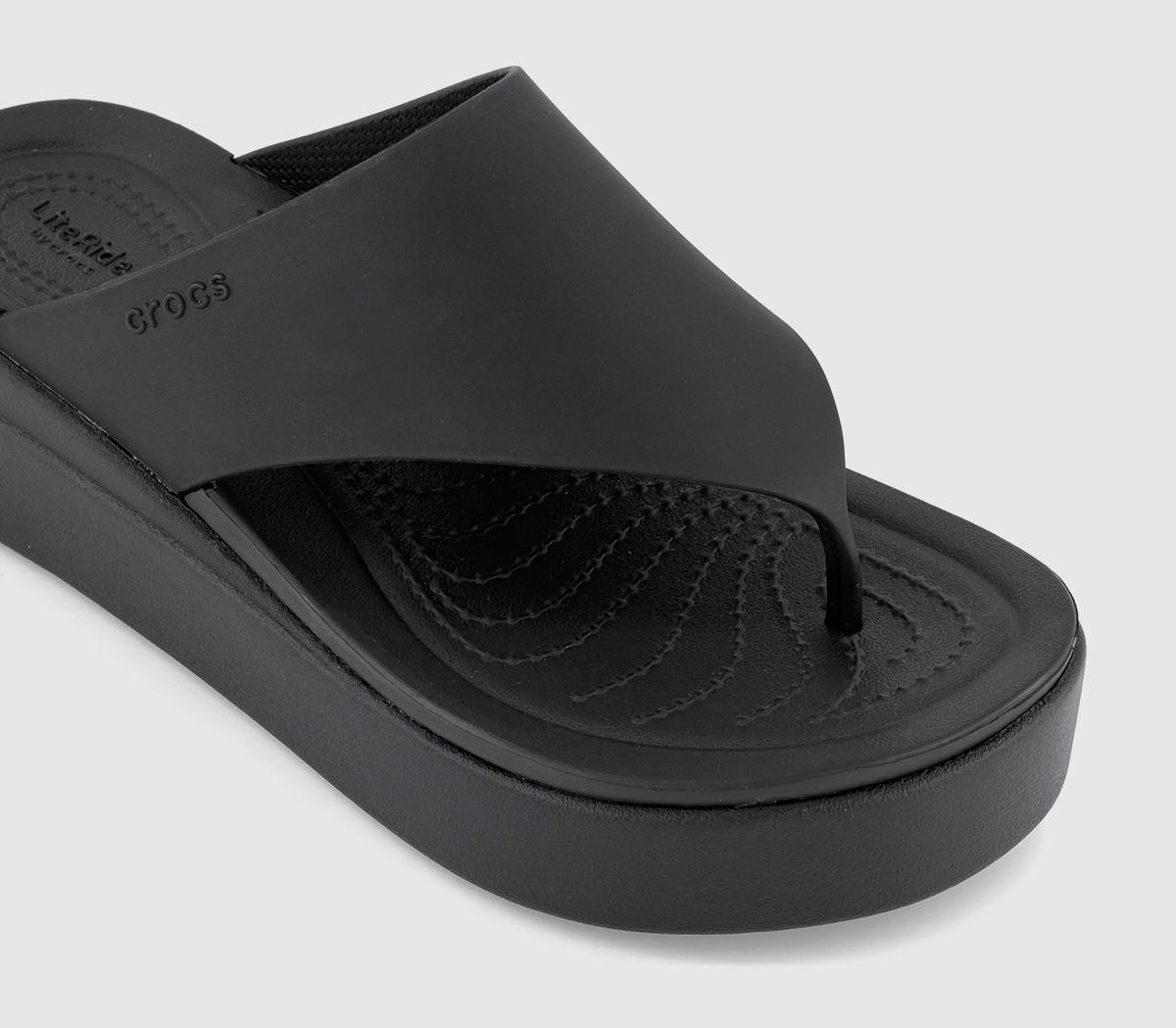CrocsBrooklyn Flip Flops CrocsBrooklyn Flip FlopsBlack