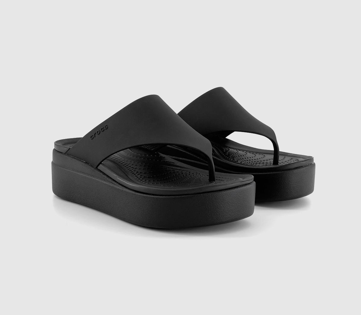 CrocsBrooklyn Flip FlopsBlack