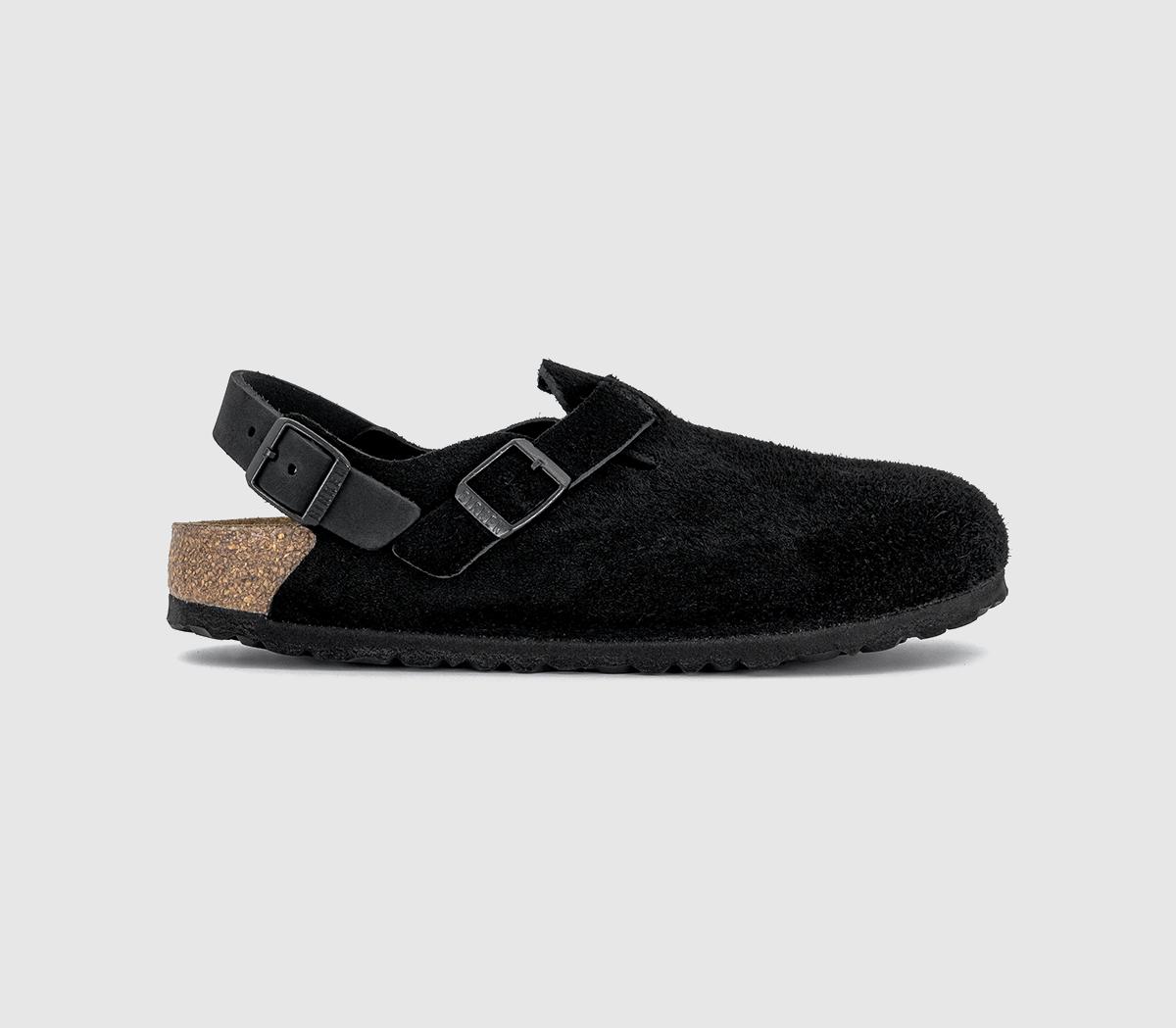 Birkenstock Mens Tokio Clogs Black, 9.5