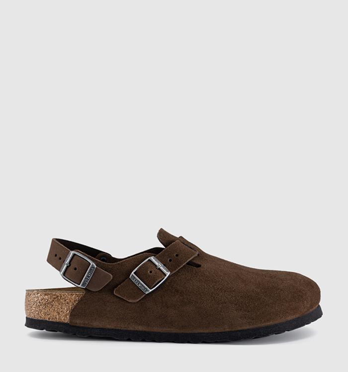 BIRKENSTOCK Tokio Clogs Carafe Suede