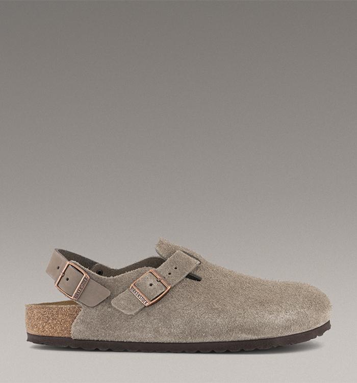 BIRKENSTOCK Tokio EXQUISITE Clogs Taupe