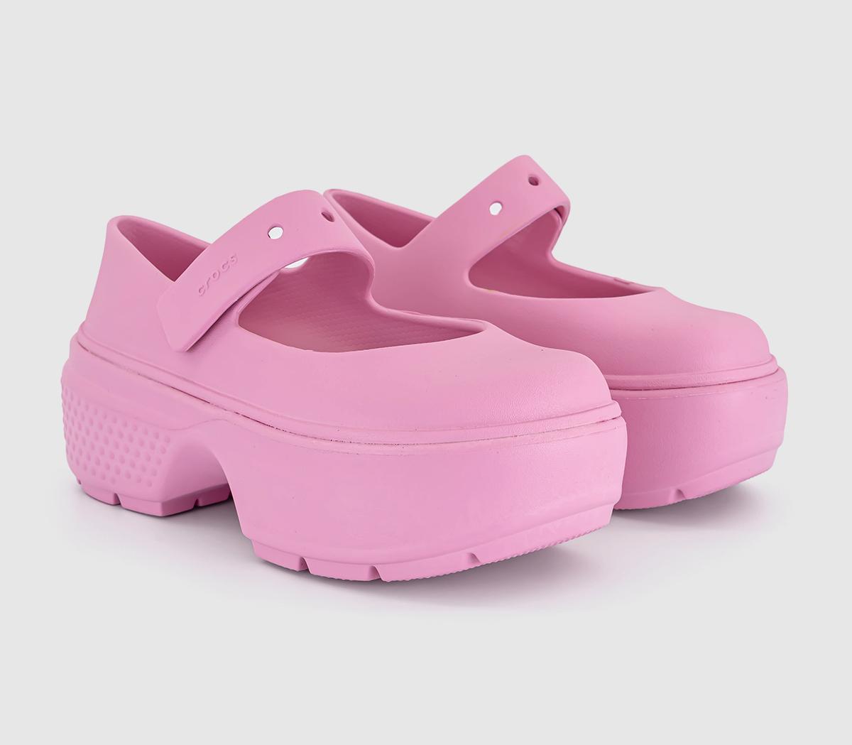CrocsStomp Mary Jane ShoesPink Tweed