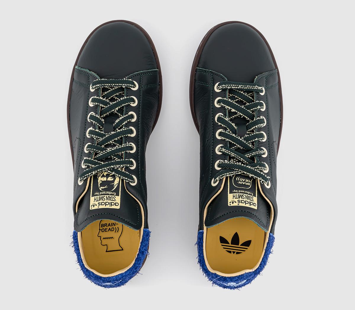 adidas Stan Smith Brain Dead Trainers Dark Blue Sand Strata