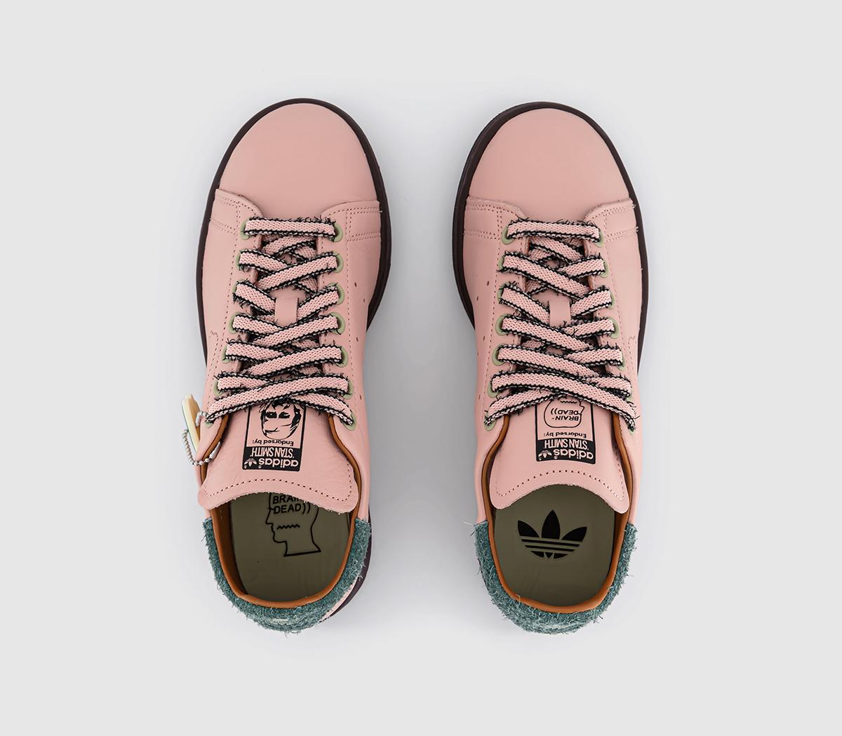 adidasStan Smith Brain DeadVapour Pink Mineral Green Mesa