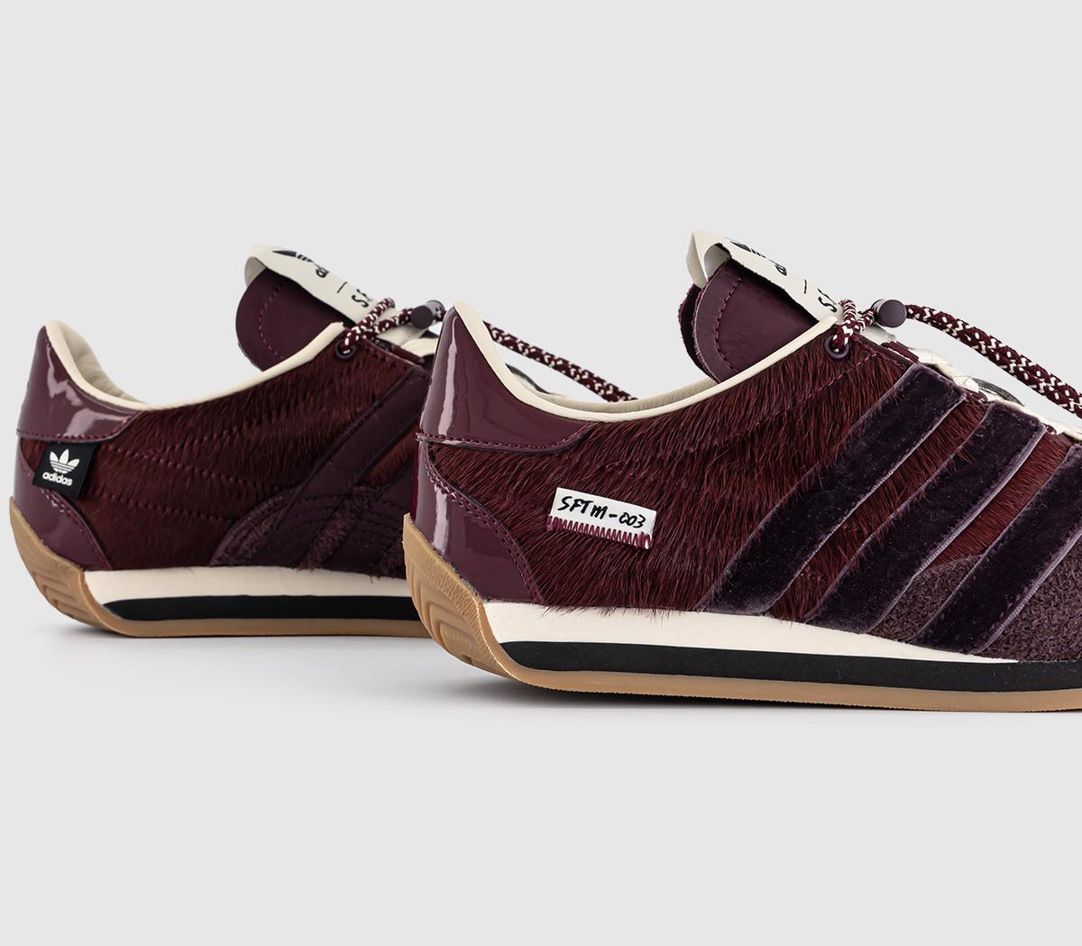 adidasCountry OG SFTM Maroon Core Black Cream White