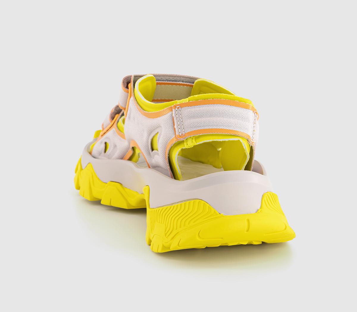 adidas Stella McCartney Hika Sandals Chalk Pearl Orange - Women's