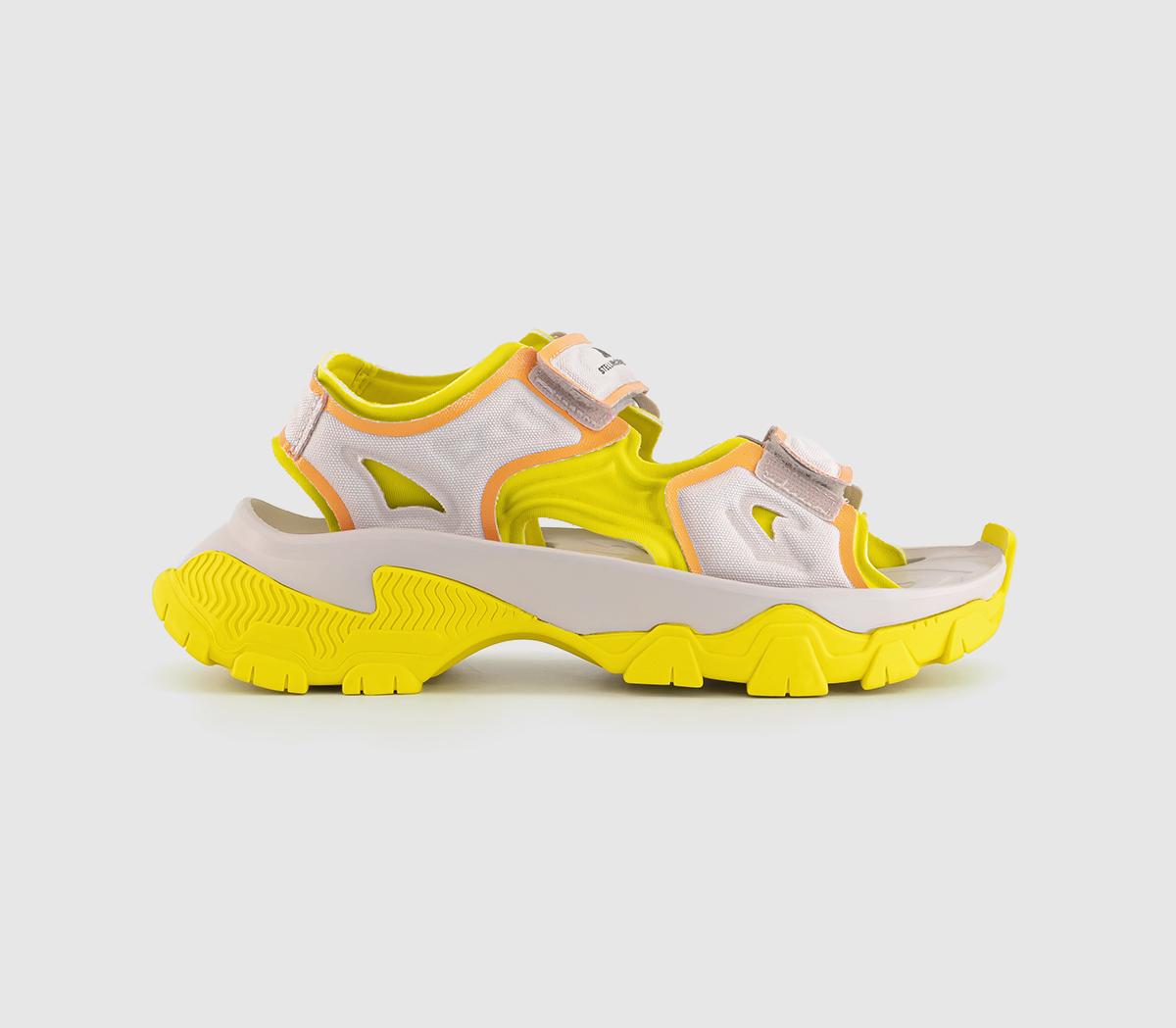 Yellow best sale fila sandals