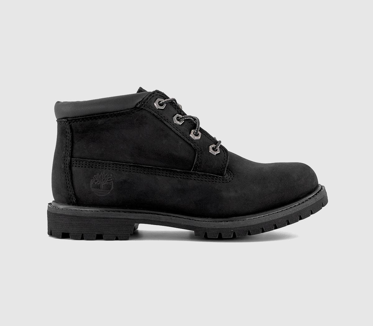 Timberland Womens Nellie Chukka Boots Black, 3.5