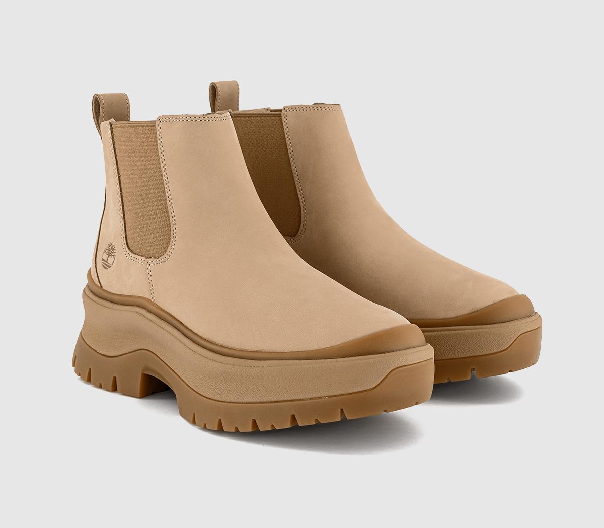 TimberlandRoxie Lane Chelsea Boots TimberlandRoxie Lane Chelsea BootsLight Beige Nubuck