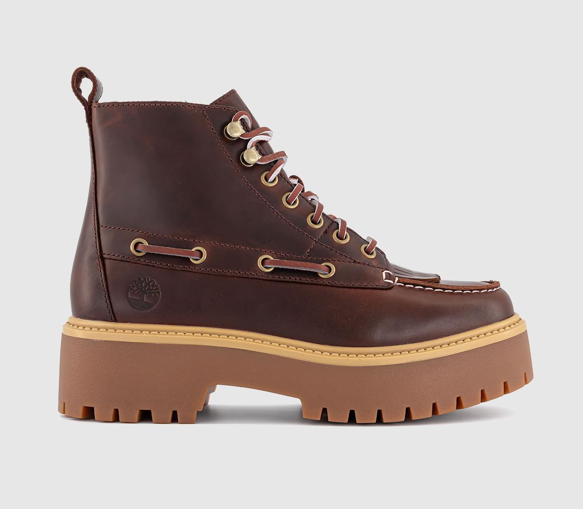 Burgundy leather timberland boots on sale