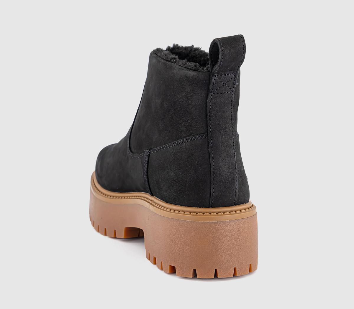 TimberlandStone Street Mid Warm Lined Boots TimberlandStone Street Mid Warm Lined BootsBlack Nubuck