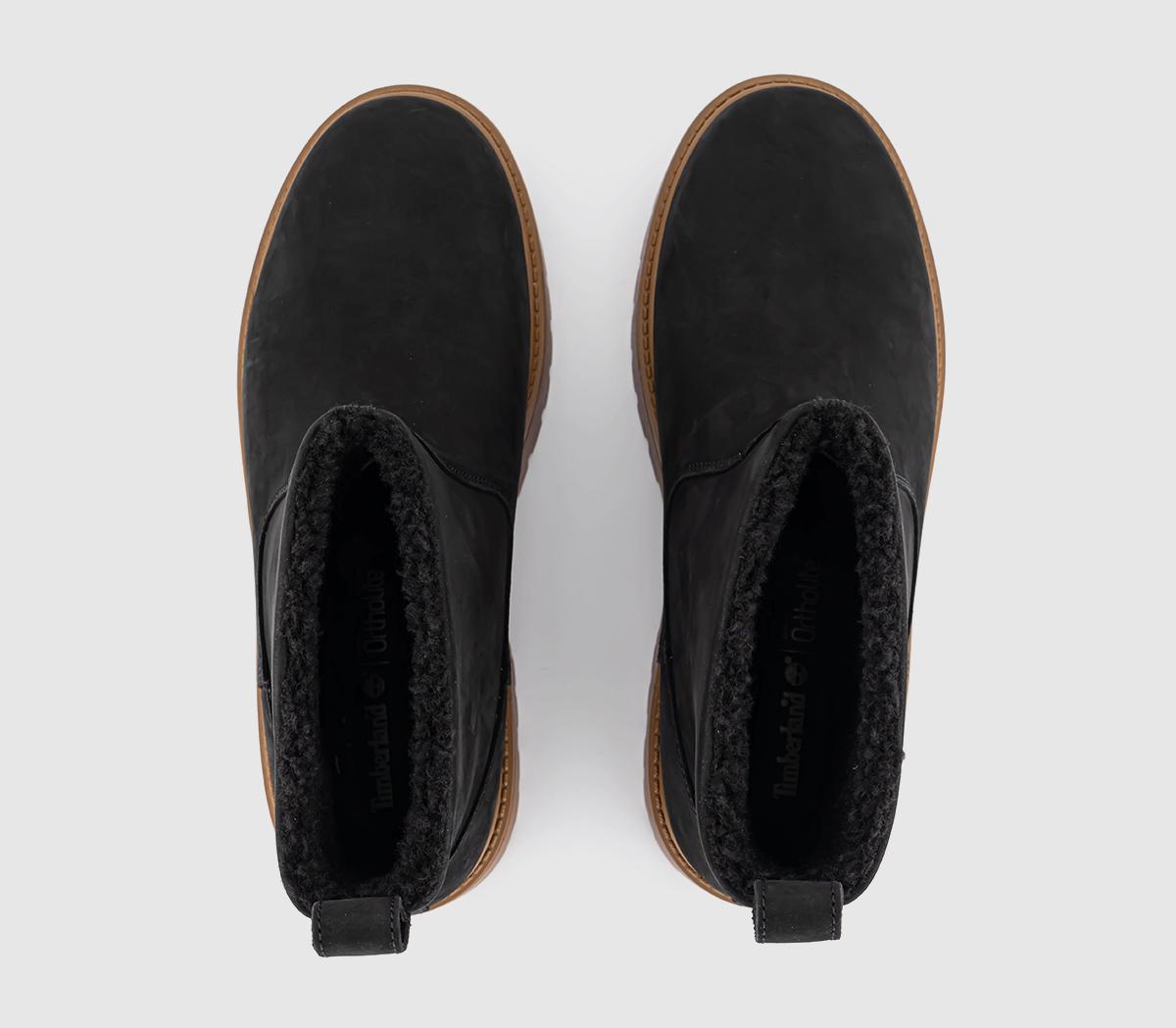 TimberlandStone Street Mid Warm Lined Boots TimberlandStone Street Mid Warm Lined BootsBlack Nubuck