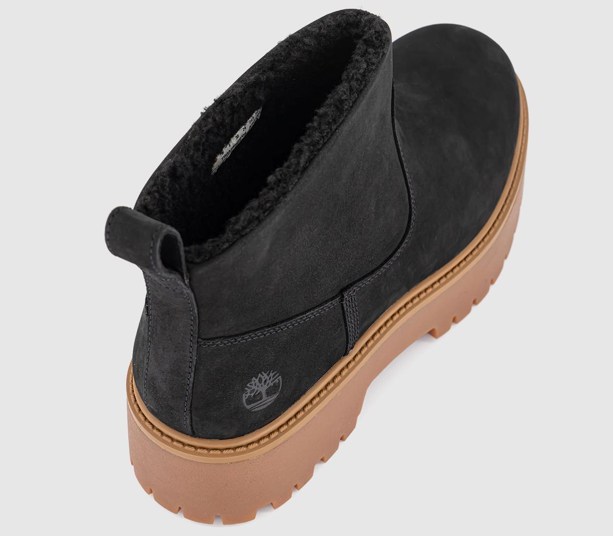 TimberlandStone Street Mid Warm Lined Boots TimberlandStone Street Mid Warm Lined BootsBlack Nubuck