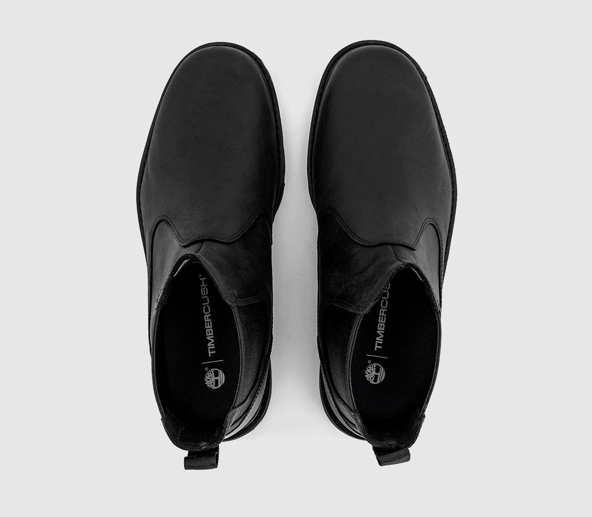 TimberlandBritton ChelseaBlack Full Grain Leather