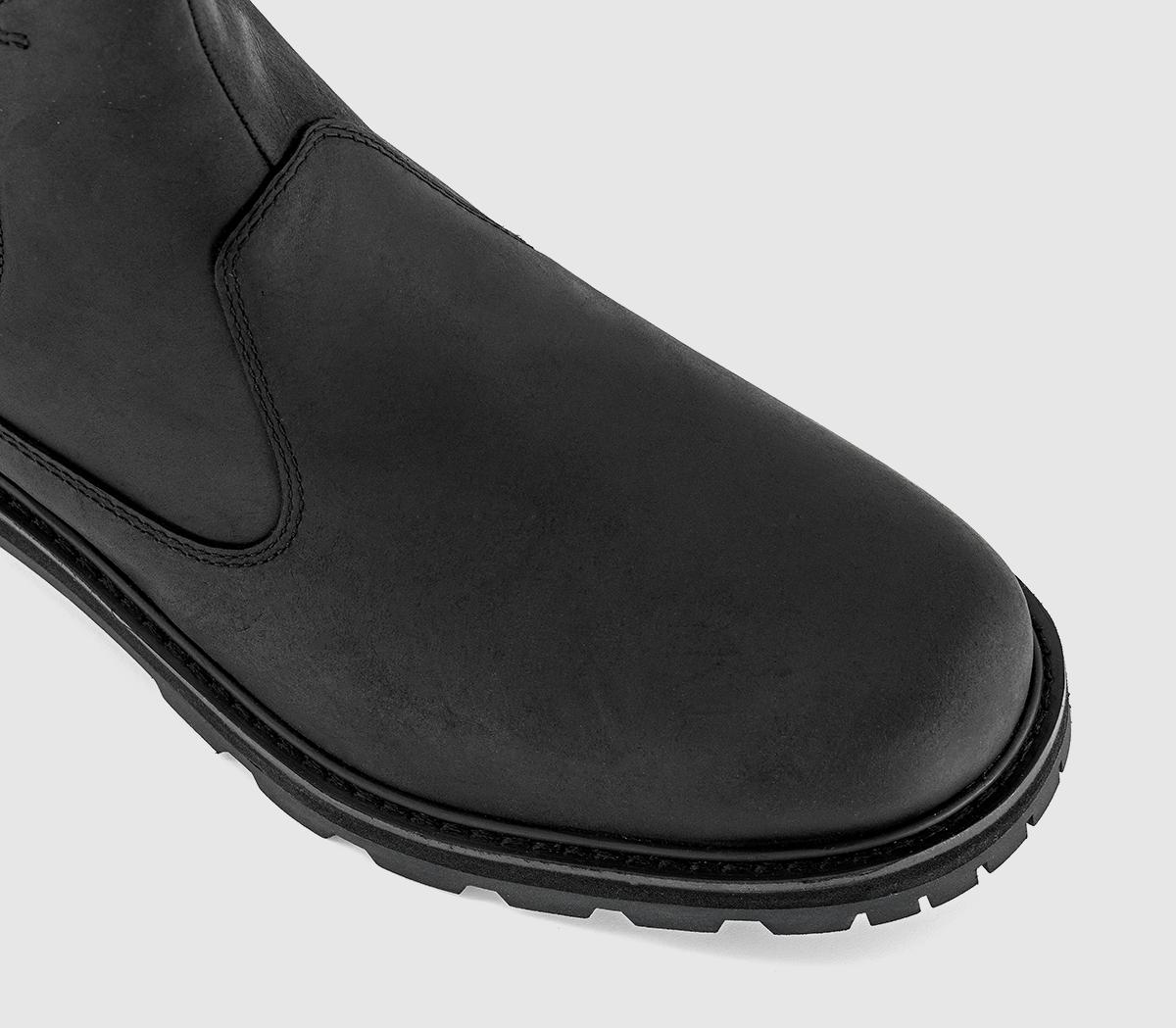 TimberlandBritton ChelseaBlack Full Grain Leather