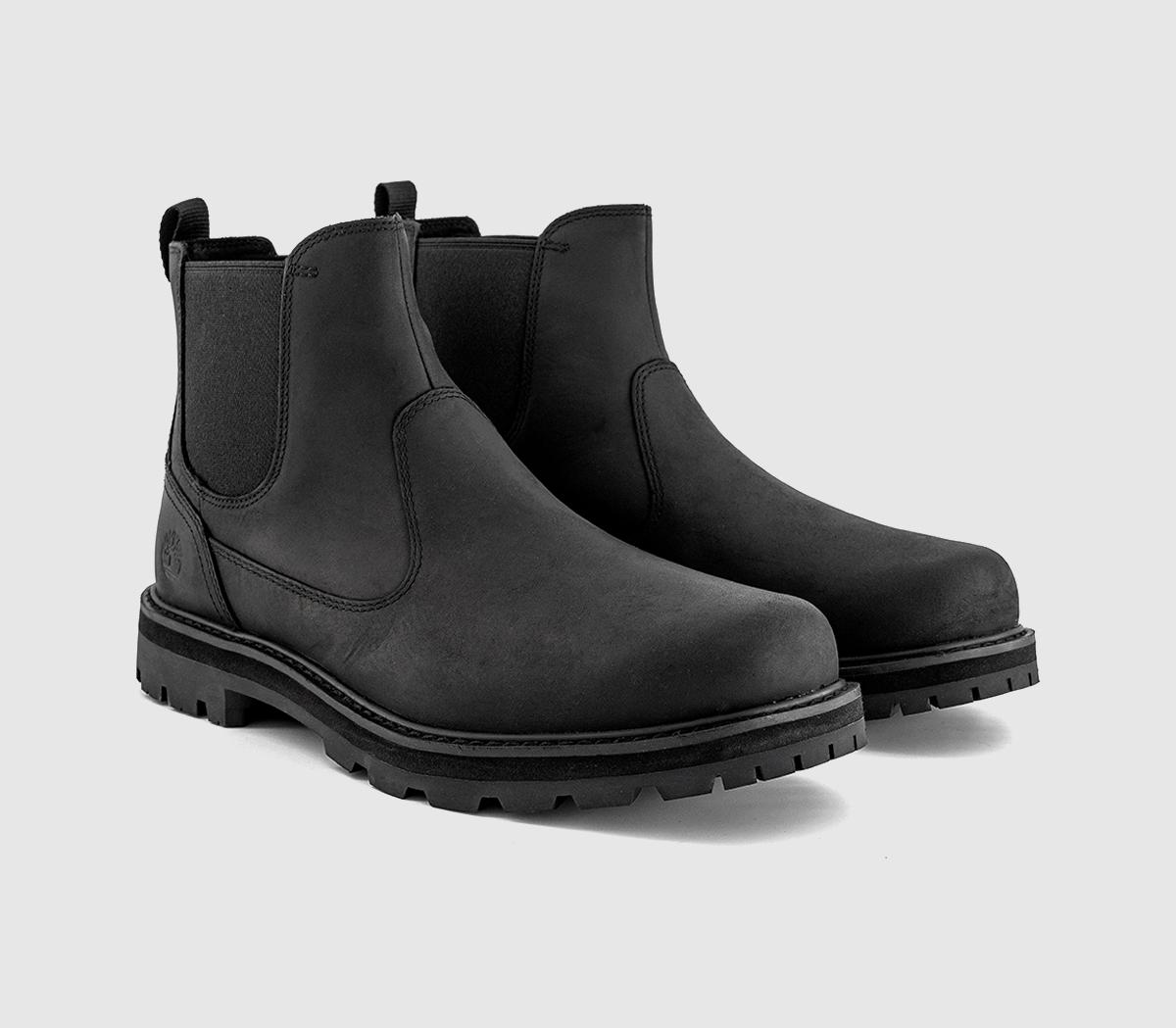 TimberlandBritton ChelseaBlack Full Grain Leather