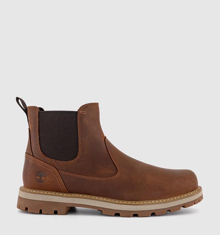 Timberland Britton Chelsea Boots Rust Full Grain