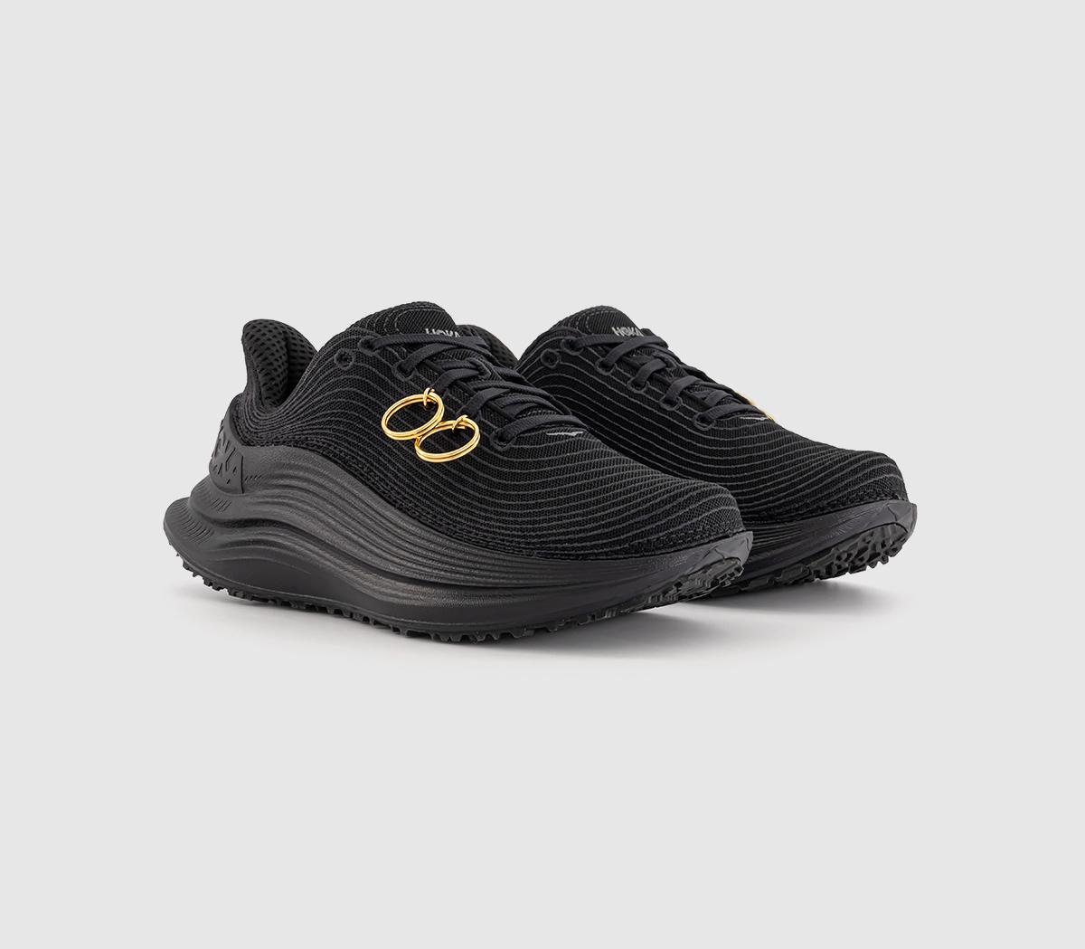 Comme Des GarconsCDG x HOKA Black TC1.0 Customised TrainersBlack F