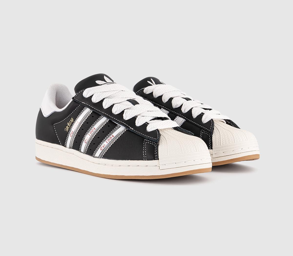 adidasSuperstar KornCore Black Transluscent Better Scarlet