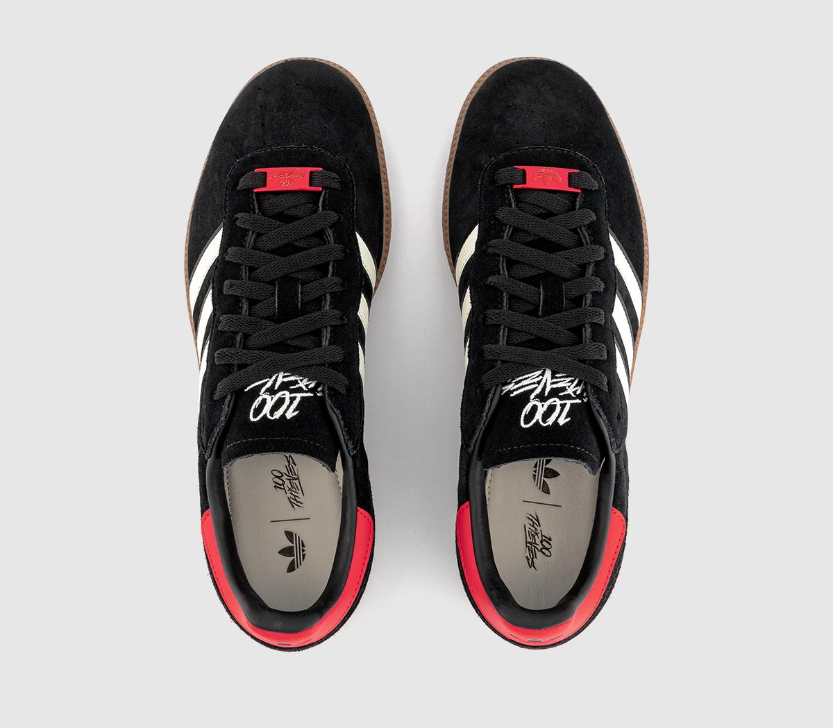 adidas100 Thieves x adidas Palos Hills TrainersCarbon Cream White Collegiate Orange