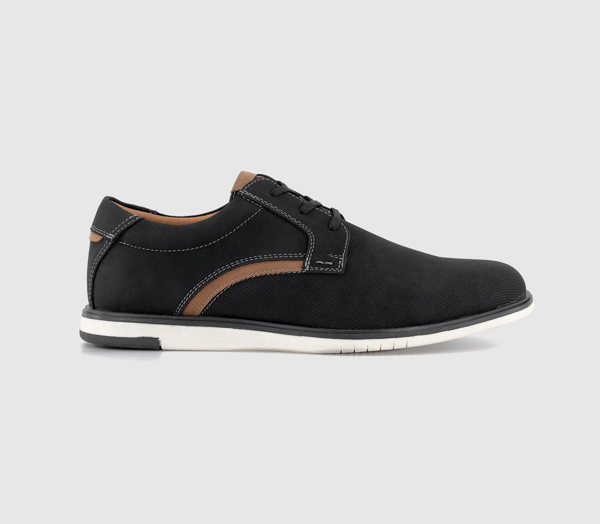 Black and white casual shoes hotsell