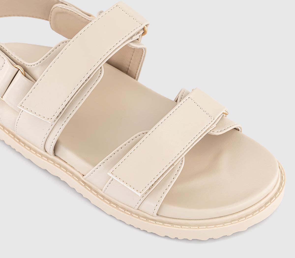 OFFICESunlight Double Strap Slingback Footbed Sandals OFFICESunlight Double Strap Slingback Footbed SandalsBeige